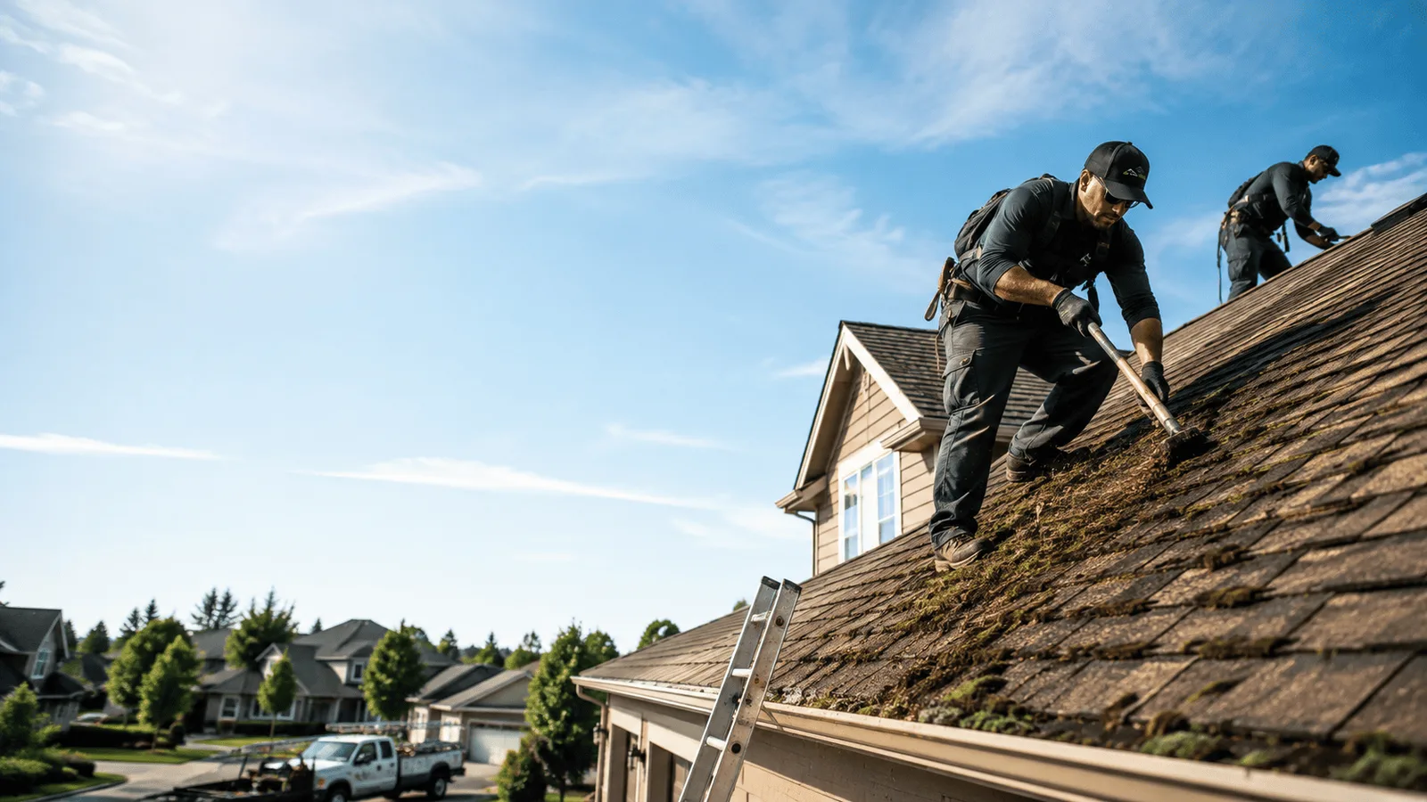 Roof Moss Removal in Vermillion, SD near me